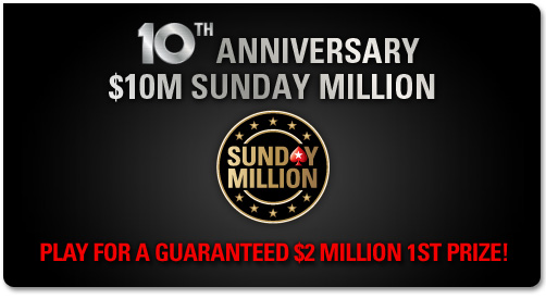 10 лет Sunday Million
