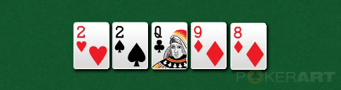Карточные комбинации в покере - одна пара