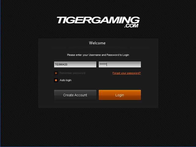 tigergaming client