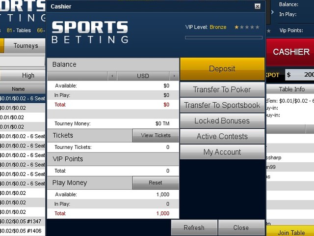 Делаем депозит в sportsbetting